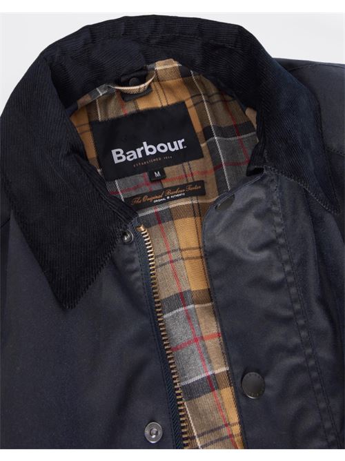 ASHBY WAX JACKET BARBOUR | 252MMWX0339NY92 NAVY